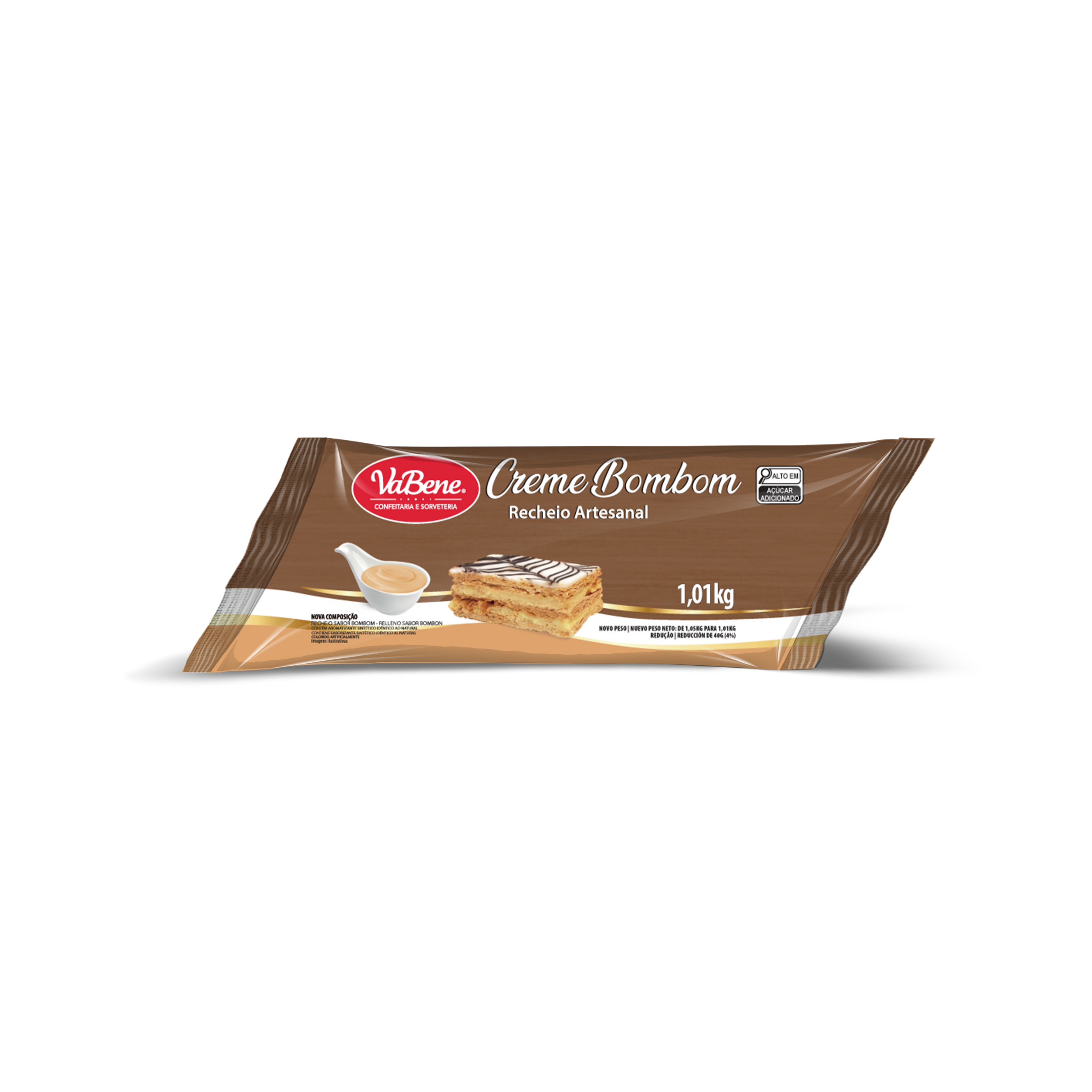 Recheio creme de Bombom Vabene 1,01kg