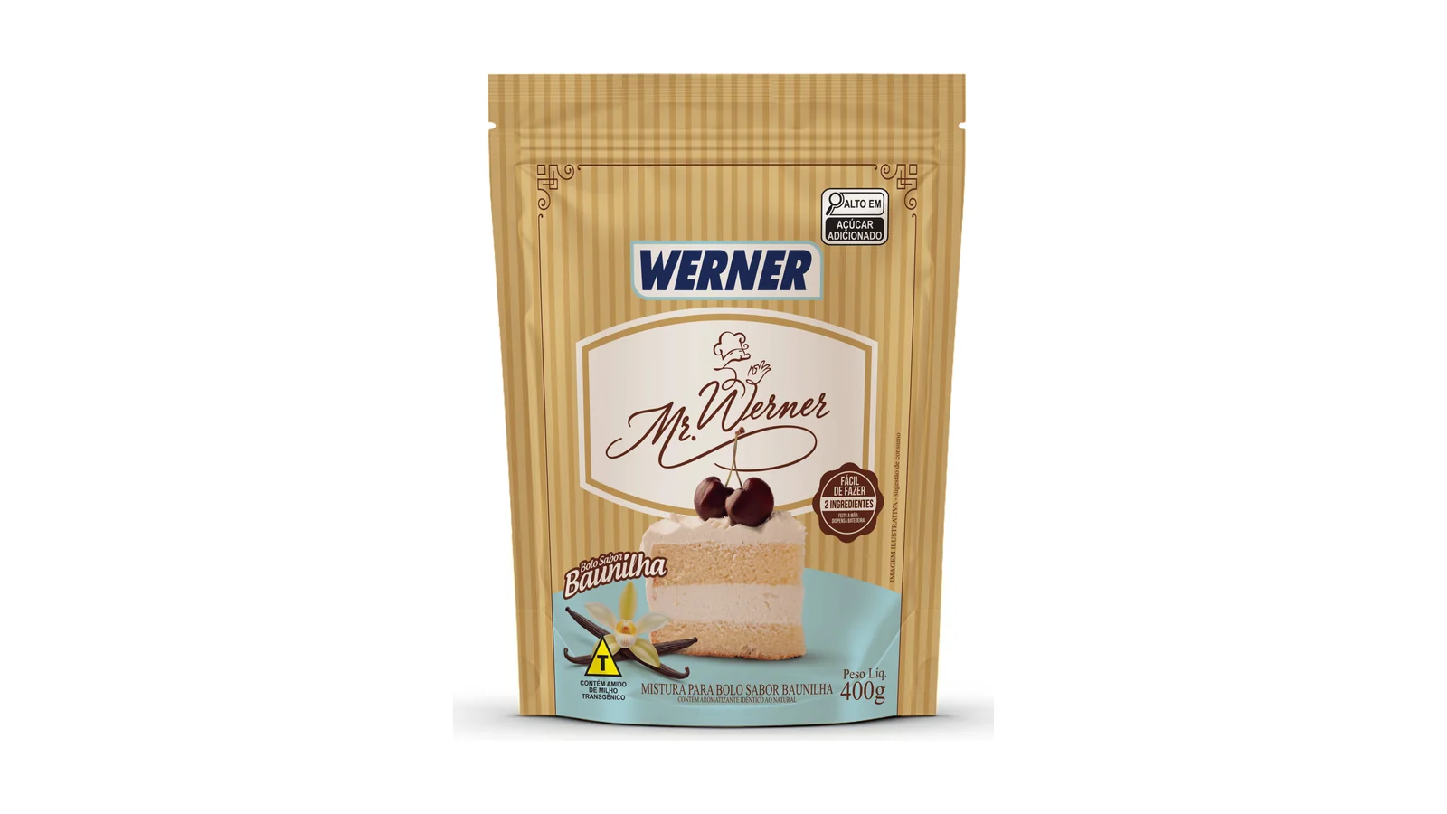 MR WERNER BOLO SABOR BAUNILHA