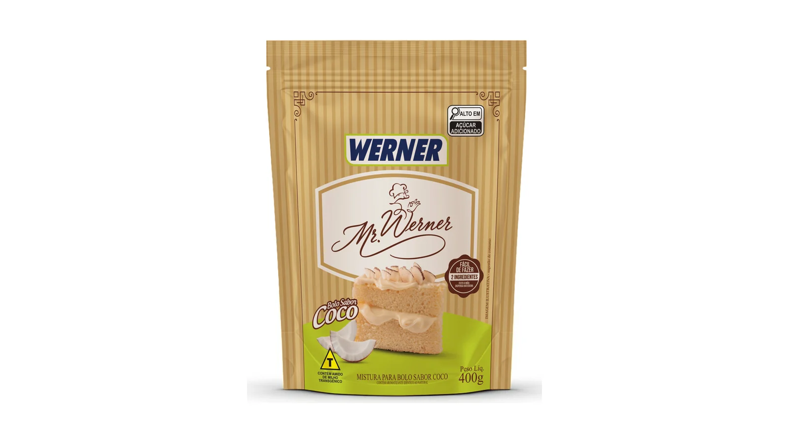 MR WERNER BOLO SABOR COCO
